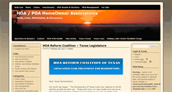 Desktop Screenshot of hoa-poa.com