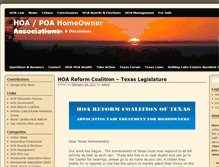 Tablet Screenshot of hoa-poa.com